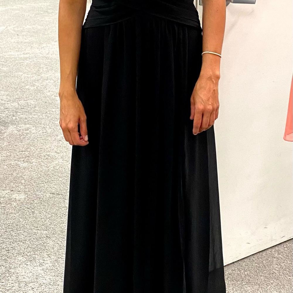 David's Bridal Black Gown
